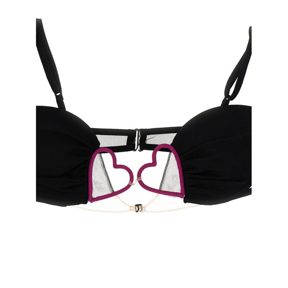 Nensi Dojaka Black Polyamide Women's Bra - Picture 3 of 3